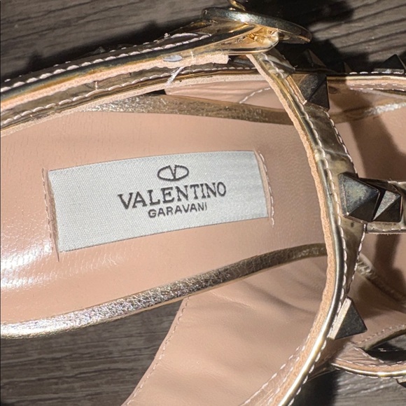 VALENTINO GARAVANI Rockstud Leather Caged Pump Sz 41 - Picture 11 of 14